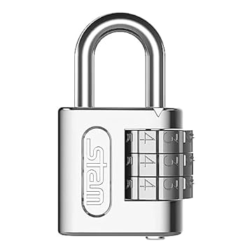 Cadeado com Segredo, Stam, 25 mm, Cromado