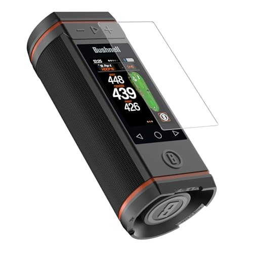 Vivelancia Screen Protector Tempered Glass 2-Pack Compatible with Bushnell Golf Wingman HD GPS Speaker, Anti-Scratch Bubble Free Easy Installation HD Clear Film