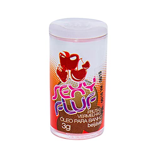 Bolinhas de Massagem Beijáveis Aroma Frutas Vermelhas - Sexy Fluf Intt Cosmético, INTT COSMÉTICOS, R