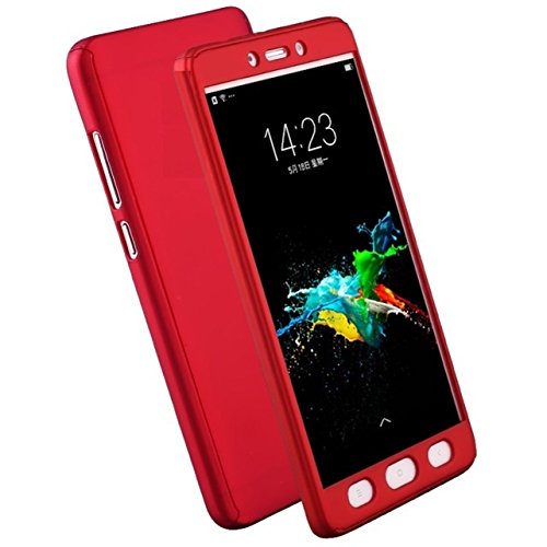Moto E3 Power 360 Degree Full Cover from Mercator Red Amazon.in