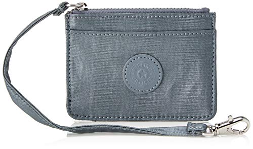 Preisvergleich Produktbild Kipling Damen Cindy Geldbörse, Grau (Steel Gr Metal), 11.5x8x1 cm