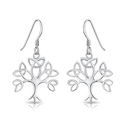 Boucles d'oreilles Arbre de la Vie argent 925 pour sublimer votre tenue bohème chic