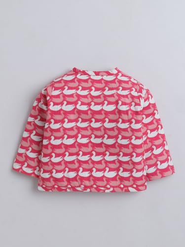 Image of POLKA TOTS 100% Organic Muslin Jhabla for Baby Boys & Girls | Unisex Half Sleeves Front Open Vest for Infants | Ultra-Soft, Breathable & Lightweight Summer Jabla Set | Regular Fit (Pack of 3)