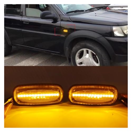 Intermitente lateral LED dinámico para Land Rover Discovery y Freelander 2