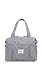 Herschel Strand Duffle Bag-Raven Crosshatch