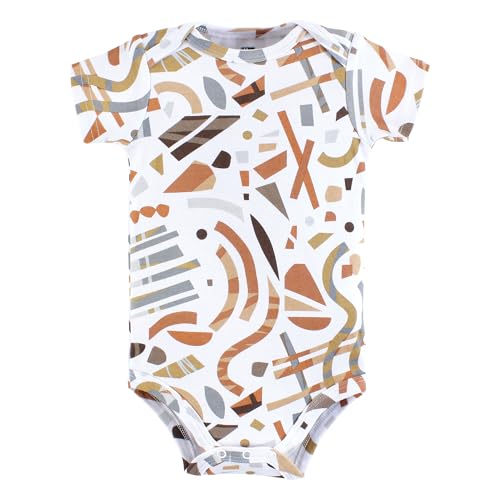 Image of Hudson Baby Unisex Baby Cotton Bodysuits 5-pack