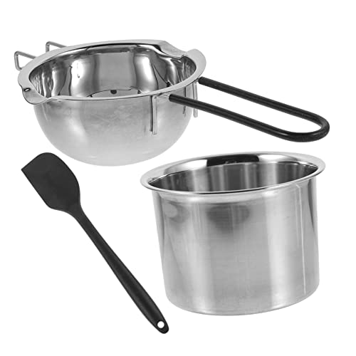 OKUMEYR Stainless Steel Double Boiler Pot Set for Chocolate Melting Pot Small Double Boiler Random Color