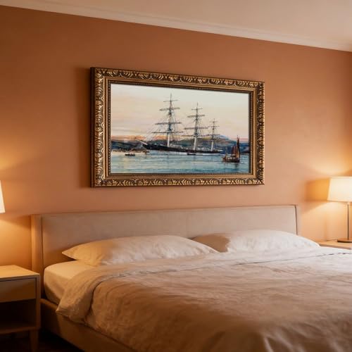 Tableau clipper australien Spurling décor bureau de grande qualité