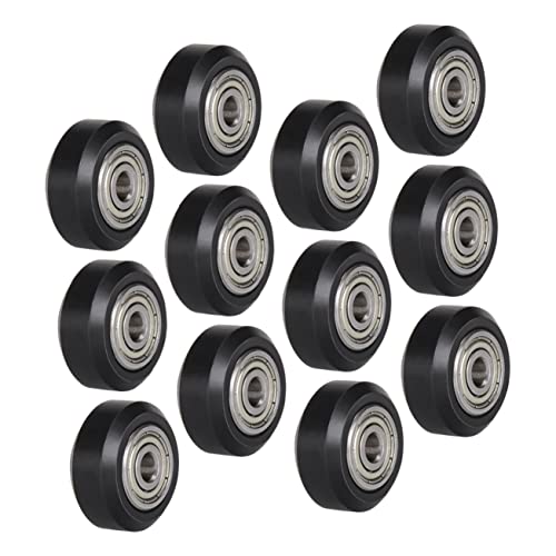 12pcs Pom Pulley Wheels for 3d Printer Bearing Plastic Parts