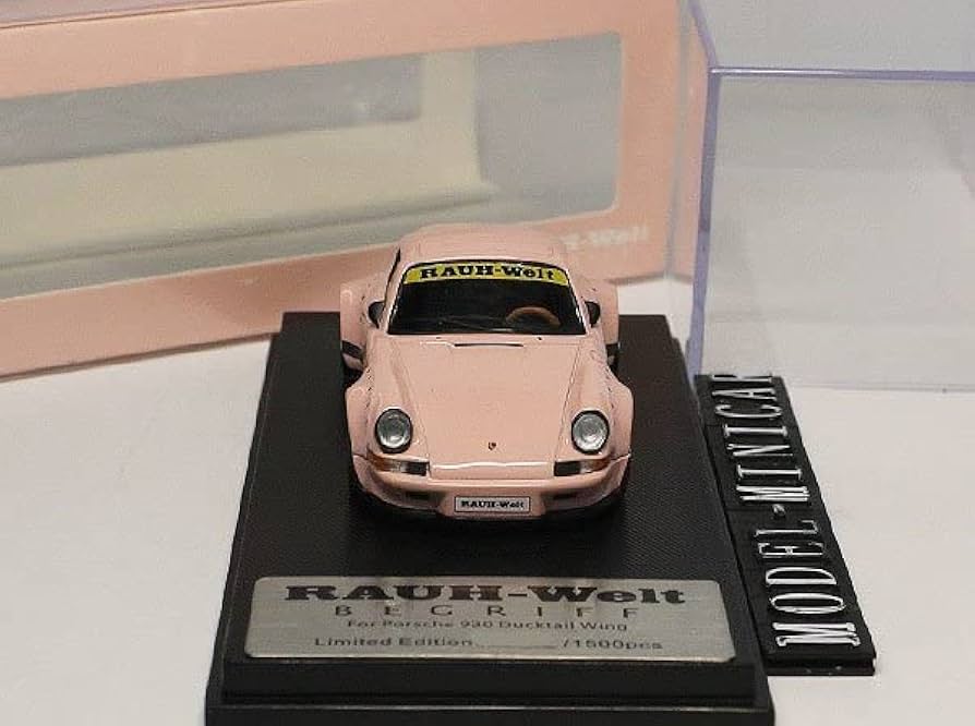 Amazon | △限定品！Pink！RWB特注品 1/64 ミニカー Porsche 911 930