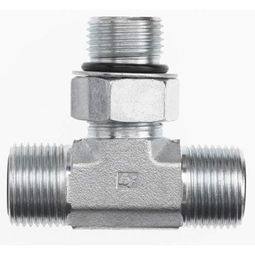 FS6803-08-08-06#08MALE FACE Seal X #08MALE FACE Seal X #06MALE BOSS Swivel Branch TEE