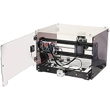Engraving Milling Machine, 3018-SE V2 Engraver Mini CNC Router Machine with Transparent Enclosure + 3-Axis Spindle for Wood Acrylic Plastics Metal Resin