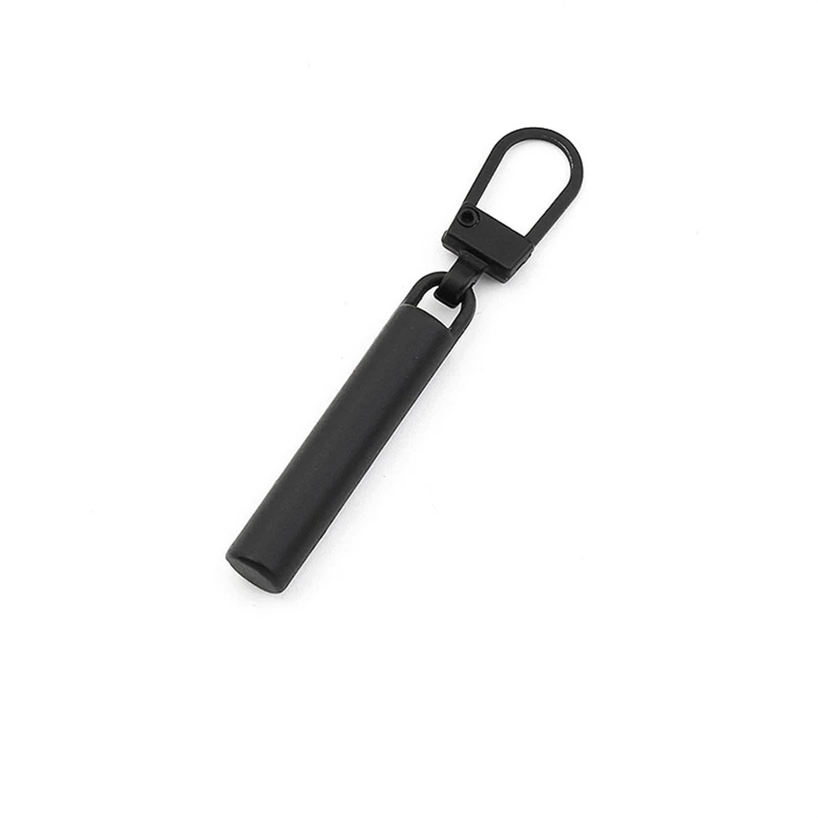 Zip Puller,Zipper Pull 6pcs Detachable Metal Zipper Pullers Zipper Sliders Head Pull Tab Bags Down Jacket Zip Repair Kits DIY Craft Sewing Accessories Zipper Pull Replacement(Color:Gold)(Black)