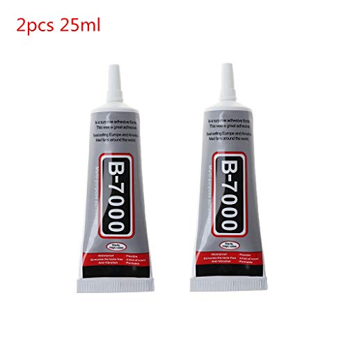 Faguo 2pcs B7000 Adhesivos líquidos de Resina epoxi multipropósito Artesanía Pegamento de reparación de Vidrio