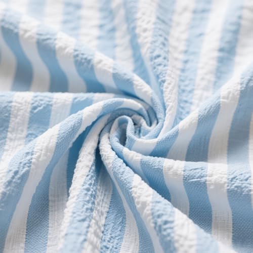 Men's Tuxedos Seersucker Summer 2-Piece Big and Tall Suits Wedding Stylish Comfortable3