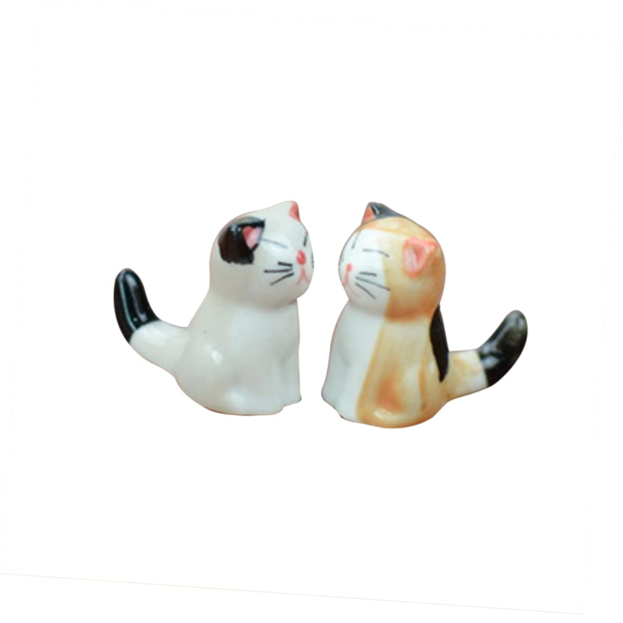 PRETYZOOMScoop Ceramic Chopsticks Holder Kitchen Spoon Holder Spatula Rest Animals Cooking Spoon Holder Braces Coffee Spoon Rest Japanese Chopstick Rest Holder Ceramics Shelf