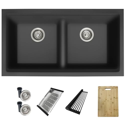 Stylish Black Workstation