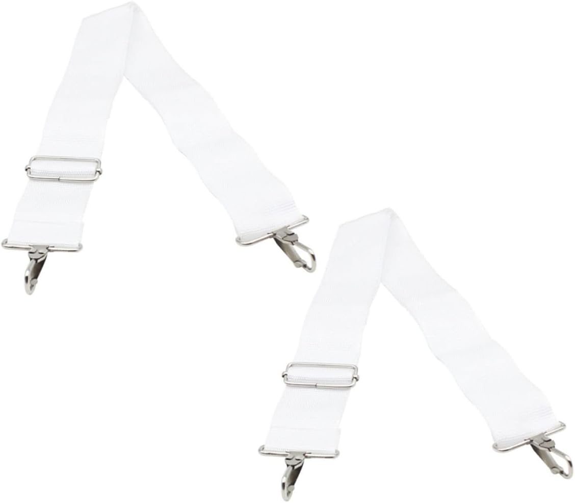 2pcs Adjustable Military Drum Strap Belt Ergonomic Comfortable Non-slip Shoulder Sling for Snare and Marching Drums Nylon Suitable for Men and Women