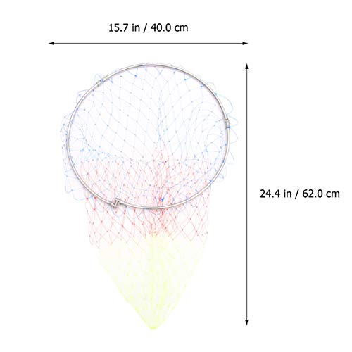 Clispeed 1 rede de pesca de aço inoxidável resistente a rasgos, rede de salvagem, acessórios de pesc