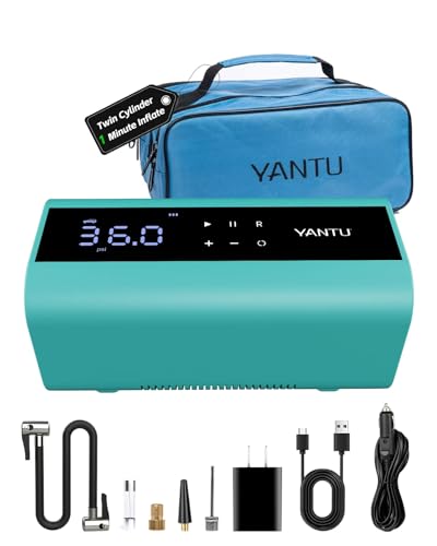 YANTU Cordless Dual-Cylinder Rechargeable Inflator