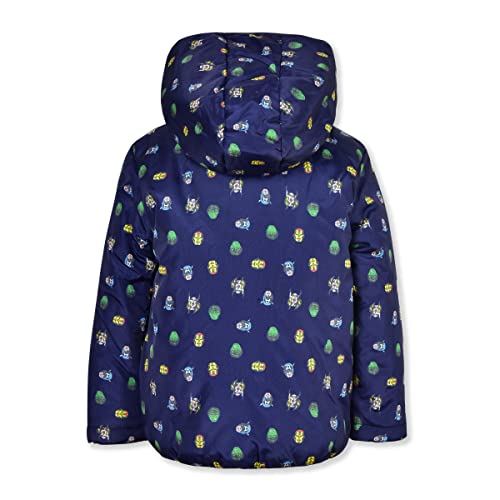 marvel avengers boys 2 piece zip up hooded puffer coat and overall snowsuit set for toddlers and little kids