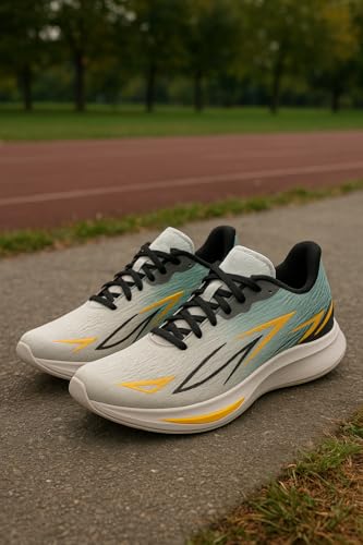 Image of DRACKFOOT Men's Lightweight Running Shoes Comfortable, Non-Slip, Stylish for Gym & Walking