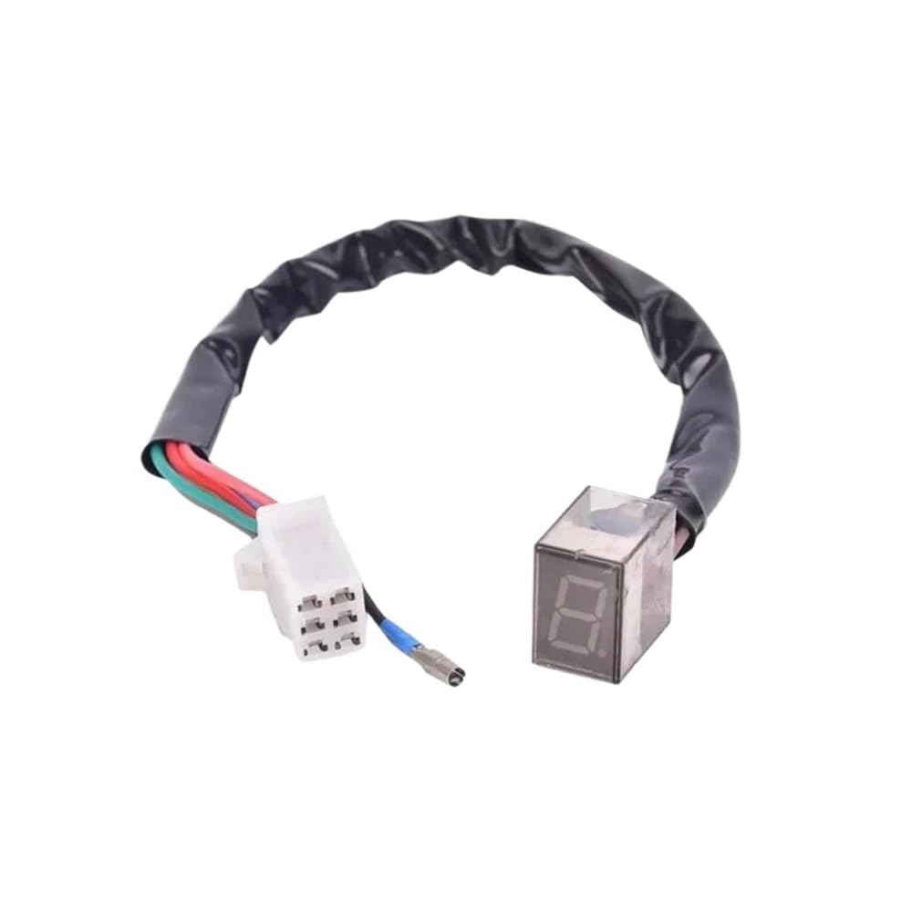 Indicador Digital de Marchas para Motocicleta, 1 Unidad, Universal, 5 Marchas, indicador Digital de Velocidad para Motocicleta, Sensor de Palanca de Cambios para Motocicleta.
