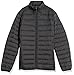 Amazon Essentials Men's Packable Lightweight Water-Resistant Puffer Jacket (Available in Big & Tall), Dark Grey, Large