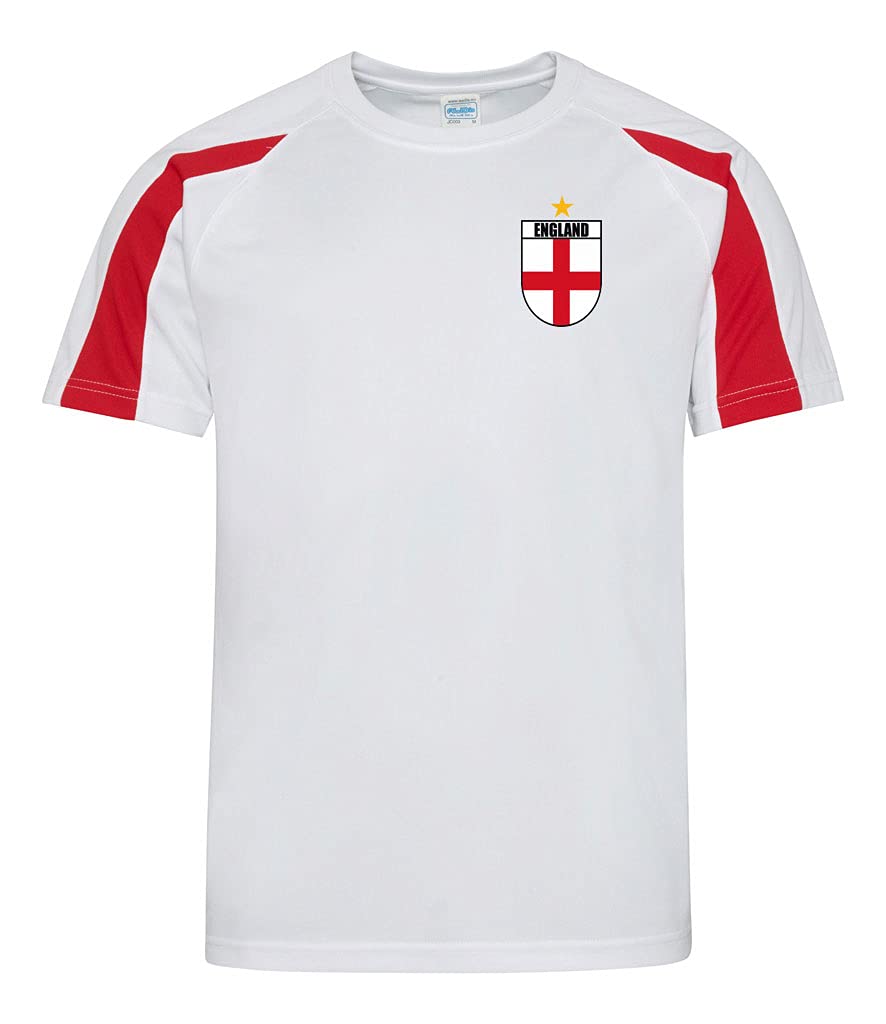 England Supporters Printed Tshirt Unisex Great for Supporting England During Football Cricket Rugby Great for Any Birthday Present Secret Santa Present (medium)