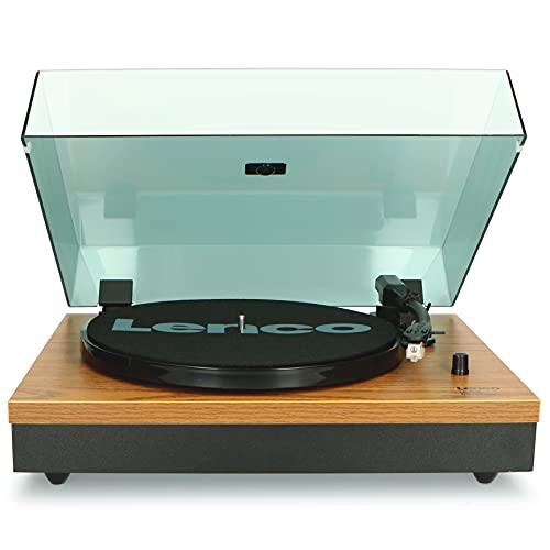 Lenco LS-300 – Platine Hi-Fi avec Bluetooth – Avec haut-parleurs externes 2 x 10 W RMS – Entraînement par courroie – Auto-stop – Boîtier en MDF – Bois - Les Beatles, Paul McCartney, John Lennon, RIngo Starr, George Harrison Lenco LS-300 - Platine Hi-Fi avec Bluetooth - Avec haut-parleurs externes 2 x 10 W RMS - Entraînement par courroie - Auto-stop - Boîtier en MDF - Bois – Image 4