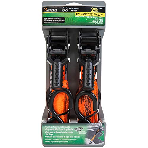 Over-The-Wheel Tie-Down Dollie Strap Without Ratchet - Yellow