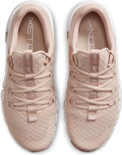 NIKE Women's Cross Training Low, Pink Oxford White Diffused Taupe, 9.5 US3