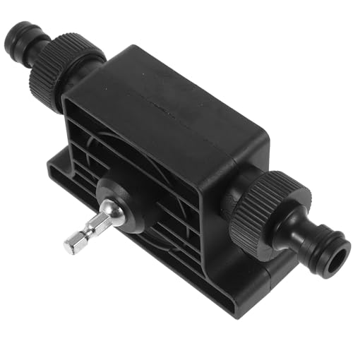 HEALLILY Bomba de Agua Autocebante y Transferencia Rápida de Líquidos para Taladro Diseño Compacto y Materiales de Plástico y Metal, Adecuado para Uso Doméstico