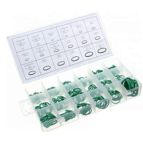 MACHSWON 270 Pcs Nitrile Rubber O-Rings Gasket Kit Metric Sealing O-Ring Washers Assortment Set Gasket O Rings Seal Grommets