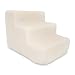 Best Pet Supplies ST220T-S Foam Pet Stairs/Steps, 3-Step, Lambswool