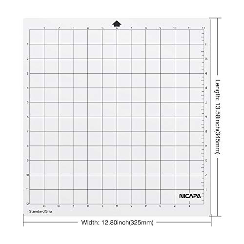 Esterilla de corte para Silhouette Cameo 4 3 2 1 de repuesto estándar pack de 6 unidades 7