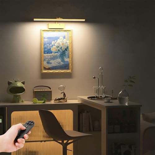 Aplique de pared LED recargable plateado para salón con luz regulable 5
