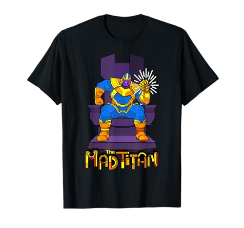T-shirt Marvel Avengers Thanos pour fan de pop culture et comics