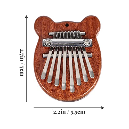 BIENKA 2pcs Kalimba Mini Pouce Piano 8 Touches Marimbas Portable en Bois Doigt Marimbas Piano Enfants Musique Jouets for… - Les Beatles, Paul McCartney, John Lennon, RIngo Starr, George Harrison BIENKA 2pcs Kalimba Mini Pouce Piano 8 Touches Marimbas Portable en Bois Doigt Marimbas Piano Enfants Musique Jouets for… – Image 7
