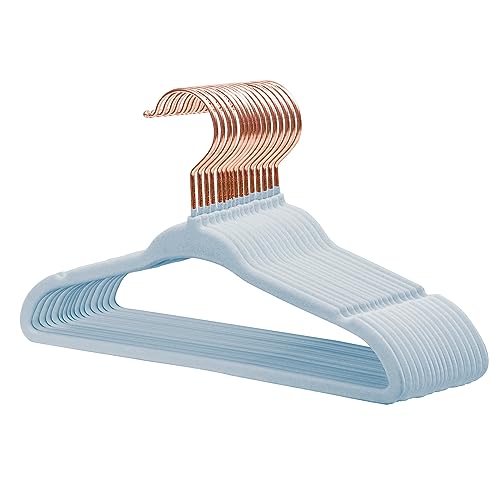 Perchas Bebe Pequeñas Azules Marca MangoKit