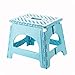 KKCD - Stołki składany plastikowy stołek dla dzieci małe krzesło dla dorosłych przenośny składany stołek do zmiany domu buty stołek Mazar taborety (kolor: A, rozmiar: M)