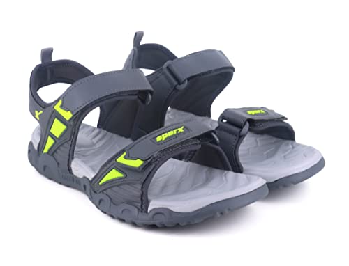 Image of SPARX Men's Sandal,D.GREY NEON GREEN,7UK,SS0624GDGGN0007