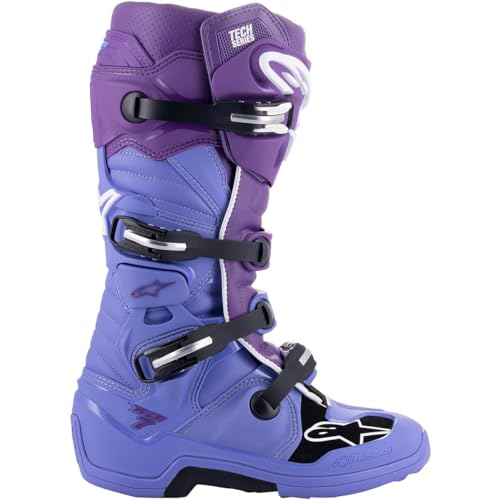 Image of Alpinestars Men's Tech 7 Enduro Drystar Waterproof Motocross Boots, Enhanced Comfort, CE-Certified