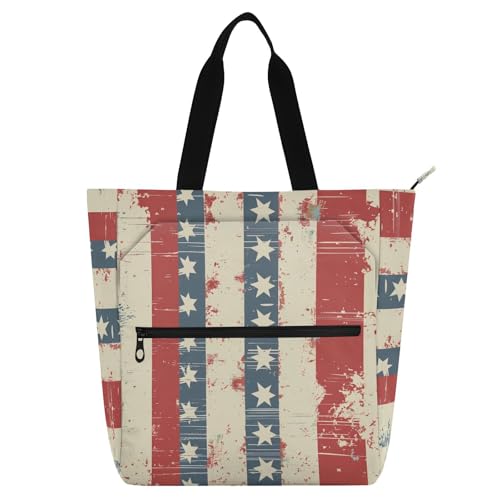 Sac pour l'école et le shopping au style marin étoilé