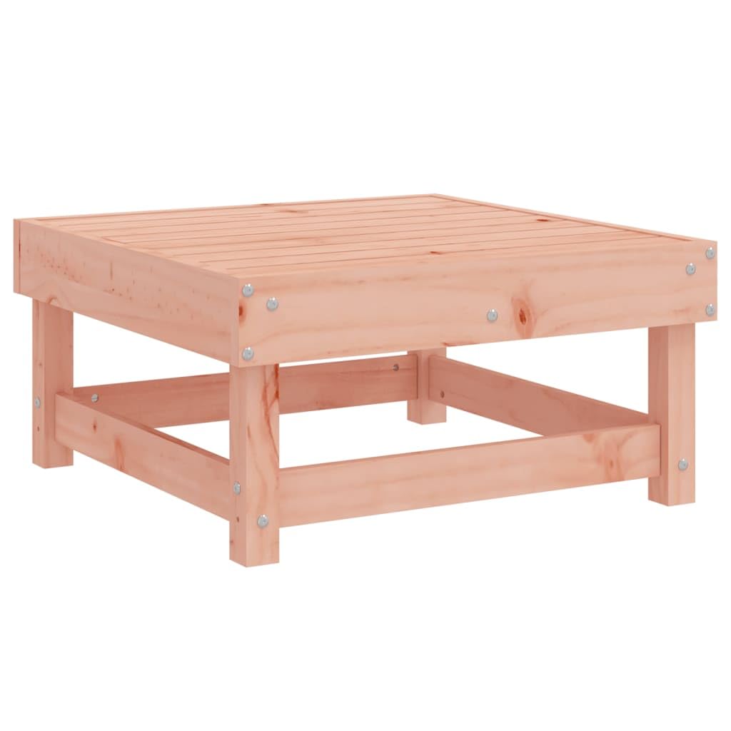 Salon de Jardin 7 pcs en Bois Massif Douglas, mobilier modulable pour terrasse et Patio, canapé d Angle, Assise Confortable, Meuble d extérieur pour détente et Repas