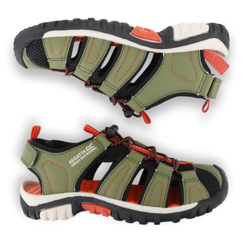 Kids Westshore Closed Toe Walking Sandals - Nephrite Green Tango - 13K US4