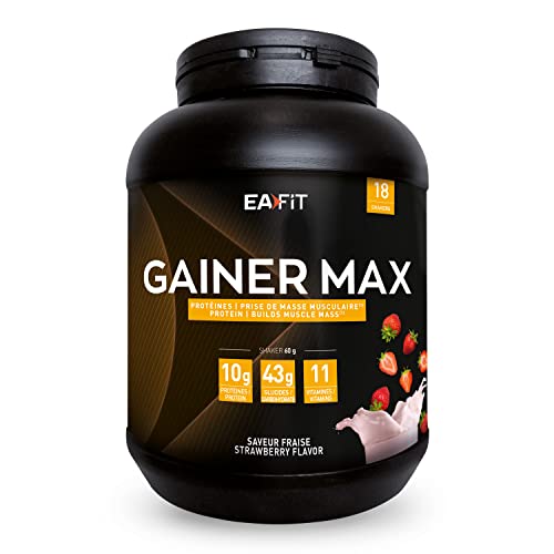 GAINER MAX - Fraise - 1,1 kg