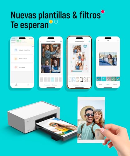 Impresora Fotográfica Liene Amber M100 Impresión Sublimación 10x15 WiFi 5