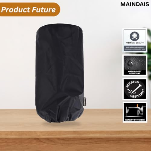 Image of Dust Cover for Speakers, Dust & Water Proof Dimensions 36-inch Height & 16-inch Diameter Suitable for (MHC-V73D, MHC43D, MX Series, PartyBox 710)(SC Round BLACK-101) - Black