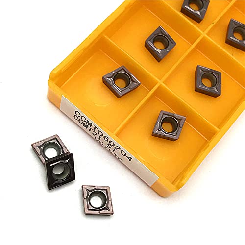 10 piezas CCMT060204 CCMT060208 VP15TF plaquitas carburo interno miniatura 3